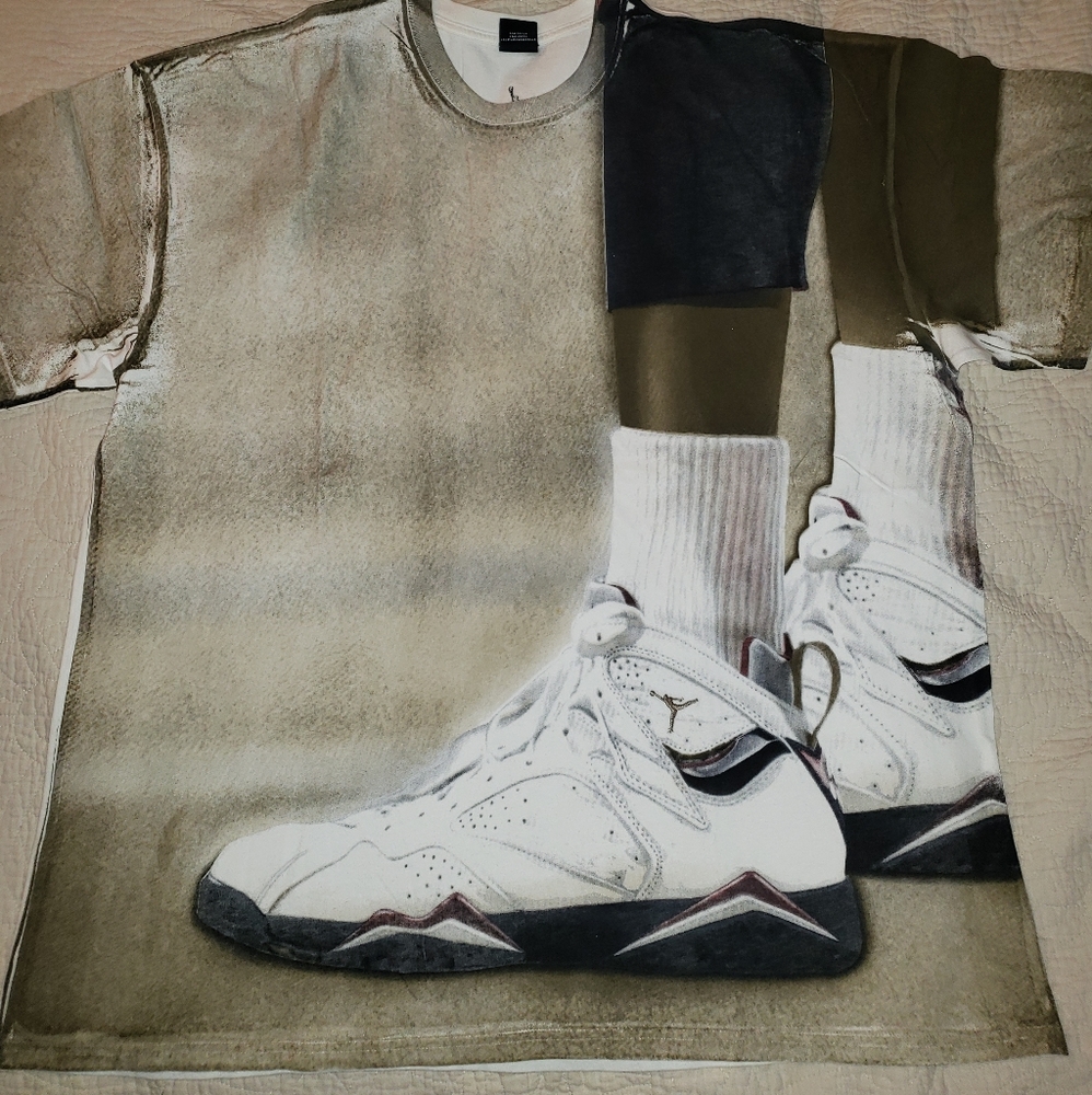 (Vintage & Rare) Air Jordan 7 Retro T-Shirt..Sz 3X